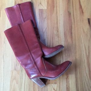Frye leather boots